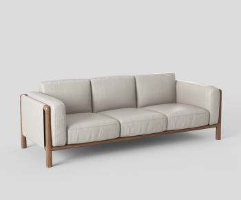 Modern Three-seat Sofa-ID:792213526