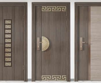 New Chinese Style Door-ID:992814958