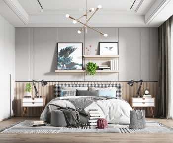 Nordic Style Bedroom-ID:939265482