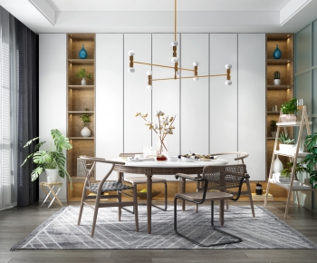 Nordic Style Dining Room-ID:412144126
