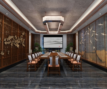 New Chinese Style Meeting Room-ID:860017194