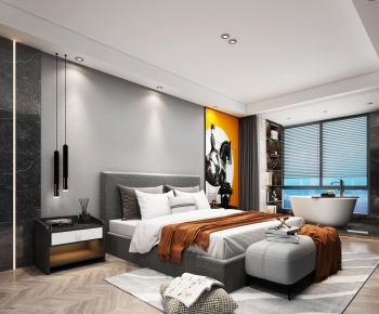 Modern Bedroom-ID:917388744