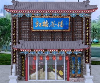 Chinese Style Facade Element-ID:759242445