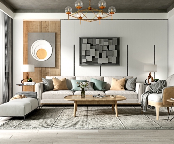 Nordic Style A Living Room-ID:624027943