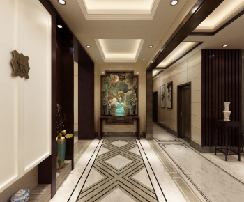 Chinese Style Hallway-ID:267231339