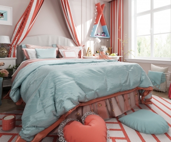 Nordic Style Girl's Room Daughter's Room-ID:319855518