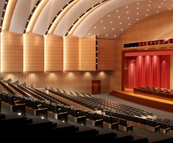 Modern Office Lecture Hall-ID:785576378