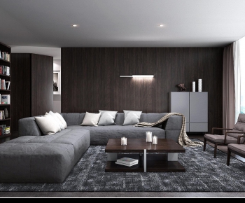 Modern A Living Room-ID:586276542