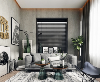 Nordic Style A Living Room-ID:244751381