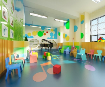 Modern Children's Kindergarten-ID:515329786