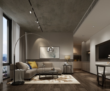 Modern A Living Room-ID:255043248