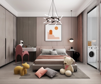 Modern Girl's Room Daughter's Room-ID:160781317