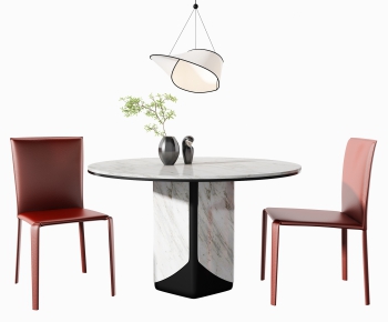 Nordic Style Dining Table And Chairs-ID:227870173