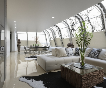 Modern A Living Room-ID:394626425