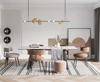 Nordic Style Dining Room-ID:650258443