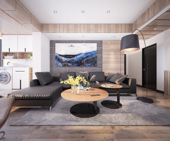 Modern A Living Room-ID:422246343
