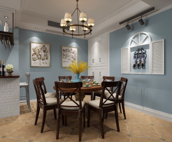 American Style Dining Room-ID:752354958