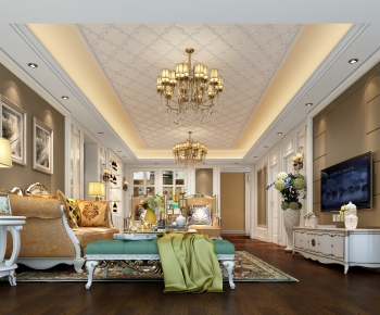 European Style A Living Room-ID:403847875
