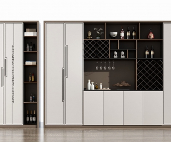 New Chinese Style Wine Cabinet-ID:191689464
