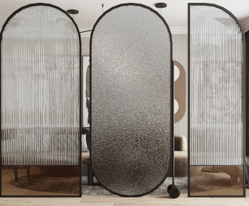Modern Glass Screen Partition-ID:467993912
