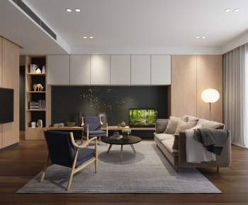 Modern A Living Room-ID:565667616