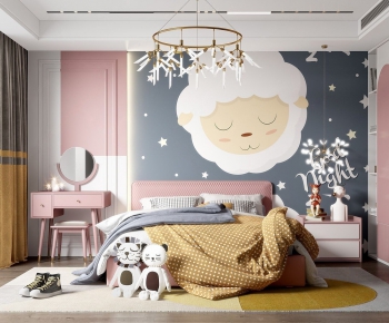 Modern Girl's Room Daughter's Room-ID:411611856