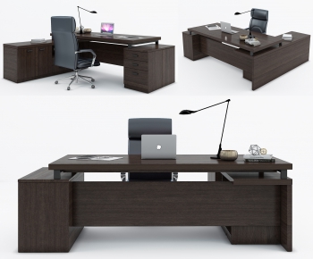 Modern Manager's Desk-ID:865277355