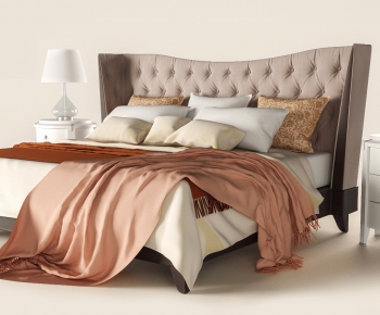 American Style Double Bed-ID:900416815