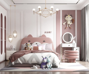 Modern Girl's Room Daughter's Room-ID:974335967