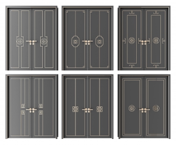 New Chinese Style Door-ID:518266153