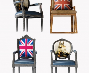 American Style Single Chair-ID:349249352