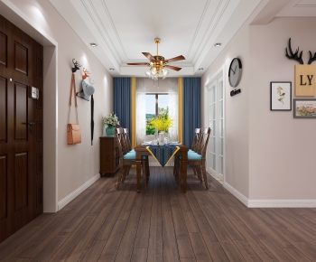 American Style Dining Room-ID:422387813