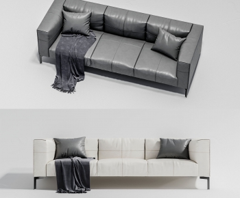 Modern Three-seat Sofa-ID:593383113