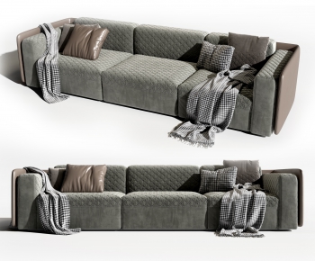 Modern Three-seat Sofa-ID:104228741