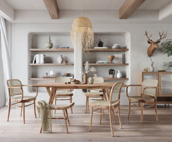Nordic Style Dining Room-ID:560708278