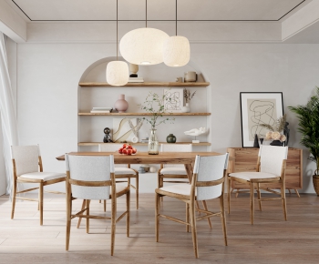 Nordic Style Dining Room-ID:616186727