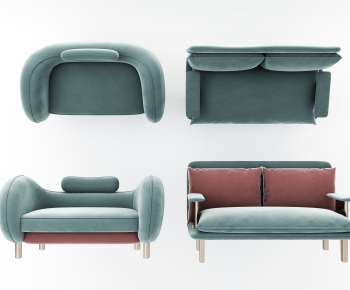Nordic Style A Sofa For Two-ID:749955576