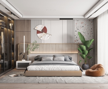 New Chinese Style Bedroom-ID:867047312