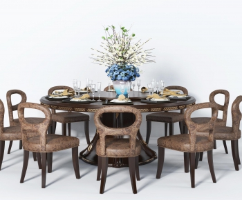 Modern Dining Table And Chairs-ID:858230294