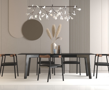 Modern Dining Table And Chairs-ID:979263288