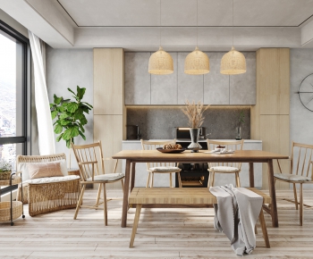 Nordic Style Dining Room-ID:685098245