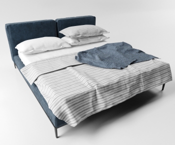 Modern Double Bed-ID:132169655