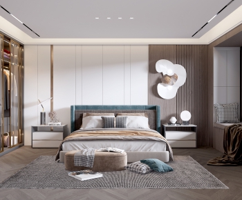 Modern Bedroom-ID:678393976