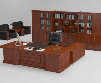 Modern Manager's Desk-ID:202341815