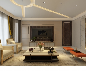 Post Modern Style A Living Room-ID:324150988