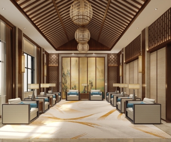 New Chinese Style Reception Room-ID:801231767
