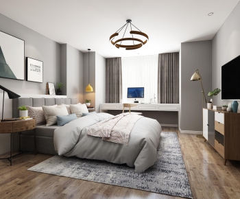 Nordic Style Bedroom-ID:912258212