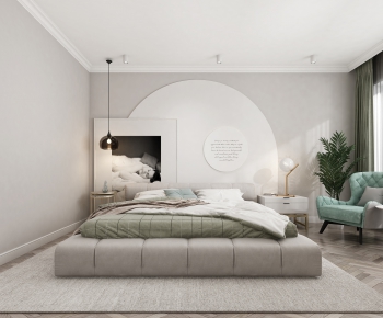 Nordic Style Bedroom-ID:424695354