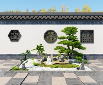 New Chinese Style Garden-ID:429187978