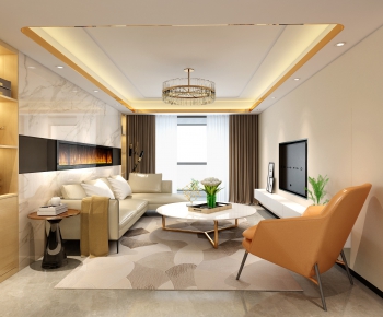 Hong Kong Style A Living Room-ID:522878813